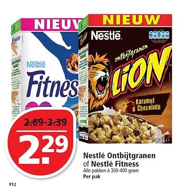 Aanbiedingen Nestlé ontbijtgranen of nestlé fitness - Nestlé - Geldig van 05/04/2015 tot 11/04/2015 bij Plus