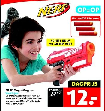 Aanbiedingen Nerf mega magnus - Nerf - Geldig van 04/04/2015 tot 19/04/2015 bij Bart Smit