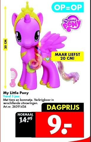 Aanbiedingen My little pony - My Little Pony - Geldig van 04/04/2015 tot 19/04/2015 bij Bart Smit