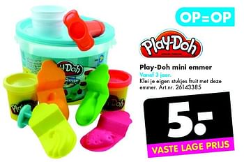 Aanbiedingen Play-doh mini emmer - Play-Doh - Geldig van 04/04/2015 tot 19/04/2015 bij Bart Smit