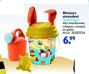 Aanbiedingen Minions strandset - Minions - Geldig van 04/04/2015 tot 19/04/2015 bij Bart Smit