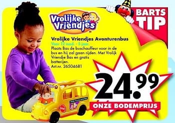 Aanbiedingen Vrolijke vriendjes avonturenbus - Vtech - Geldig van 04/04/2015 tot 19/04/2015 bij Bart Smit