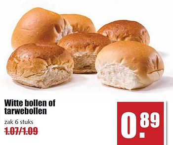Aanbiedingen Witte bollen of tarwebollen - Huismerk - MCD Supermarkten - Geldig van 07/04/2015 tot 11/04/2015 bij MCD Supermarkten
