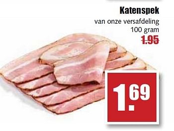 Aanbiedingen Katenspek - Huismerk - MCD Supermarkten - Geldig van 07/04/2015 tot 11/04/2015 bij MCD Supermarkten