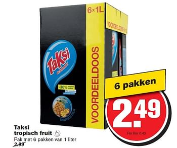 Aanbiedingen Taksi tropisch fruit  - Taksi - Geldig van 08/04/2015 tot 14/04/2015 bij Hoogvliet