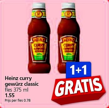 Aanbiedingen Heinz curry gewürz classic - Heinz - Geldig van 07/04/2015 tot 12/04/2015 bij Jan Linders