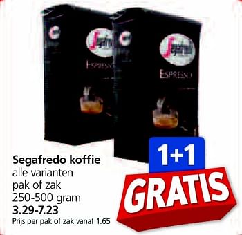 Aanbiedingen Segafredo koffie - Segafredo - Geldig van 07/04/2015 tot 12/04/2015 bij Jan Linders