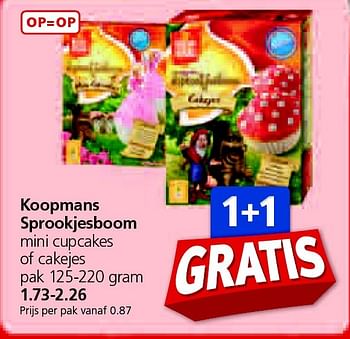 Aanbiedingen Koopmans sprookjesboom - Koopmans - Geldig van 07/04/2015 tot 12/04/2015 bij Jan Linders