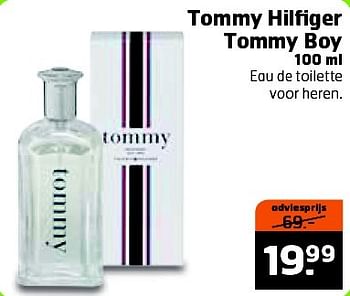 Aanbiedingen Tommy hilfiger tommy boy - Tommy Hilfiger - Geldig van 07/04/2015 tot 12/04/2015 bij Trekpleister