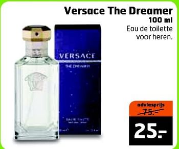 Aanbiedingen Versace the dreamer - Versace - Geldig van 07/04/2015 tot 12/04/2015 bij Trekpleister