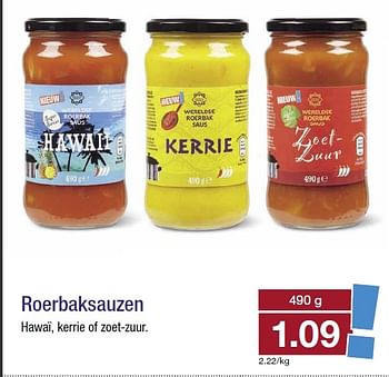 Aanbiedingen Roerbaksauzen - Huismerk - Aldi - Geldig van 08/04/2015 tot 14/04/2015 bij Aldi