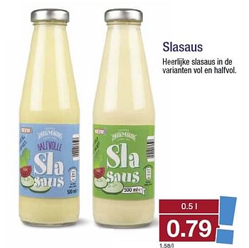 Aanbiedingen Slasaus - Huismerk - Aldi - Geldig van 08/04/2015 tot 14/04/2015 bij Aldi