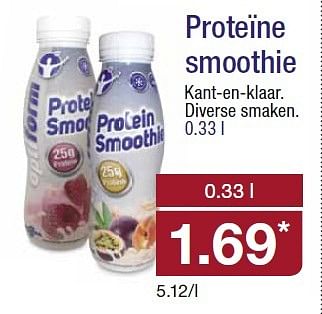 Aanbiedingen Proteïne smoothie - Huismerk - Aldi - Geldig van 08/04/2015 tot 14/04/2015 bij Aldi