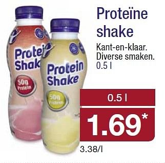 Aanbiedingen Proteïne shake - Huismerk - Aldi - Geldig van 08/04/2015 tot 14/04/2015 bij Aldi