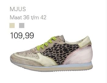 Aanbiedingen Schoenen - Mjus - Geldig van 06/04/2015 tot 19/04/2015 bij Schuurman Schoenen