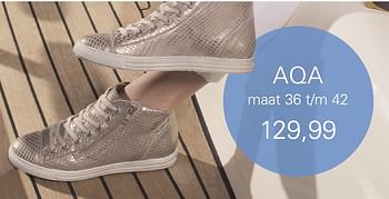 Aanbiedingen Schoenen - AQA - Geldig van 06/04/2015 tot 19/04/2015 bij Schuurman Schoenen