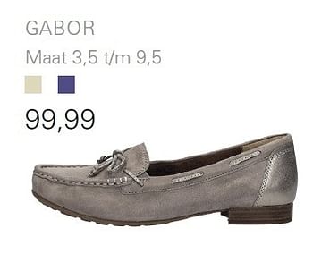 Aanbiedingen Schoenen - Gabor - Geldig van 06/04/2015 tot 19/04/2015 bij Schuurman Schoenen