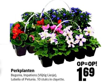 Aanbiedingen Perkplanten - Huismerk - Formido - Geldig van 07/04/2015 tot 19/04/2015 bij Formido