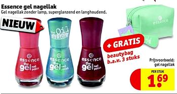 Aanbiedingen Essence gel nagellak - Essence - Geldig van 07/04/2015 tot 19/04/2015 bij Kruidvat
