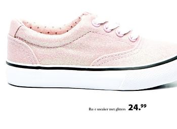 Aanbiedingen Roze sneaker met glitters - Huismerk - Dolcis - Geldig van 06/04/2015 tot 03/05/2015 bij Dolcis