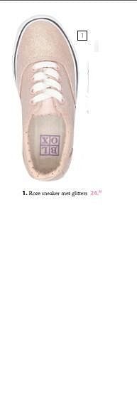 Aanbiedingen Roze sneaker met glitters - Huismerk - Dolcis - Geldig van 06/04/2015 tot 03/05/2015 bij Dolcis
