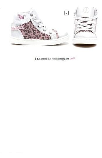 Aanbiedingen Sneaker met roze luipaardprint - Huismerk - Dolcis - Geldig van 06/04/2015 tot 03/05/2015 bij Dolcis