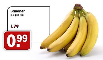 Aanbiedingen Bananen - Huismerk - Em-té - Geldig van 12/04/2015 tot 18/04/2015 bij Em-té