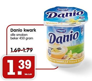 Aanbiedingen Danio kwark - Danio - Geldig van 12/04/2015 tot 18/04/2015 bij Em-té