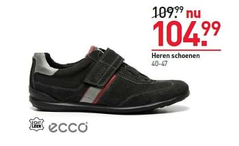 Aanbiedingen Heren schoenen - Ecco - Geldig van 13/04/2015 tot 26/04/2015 bij Scapino