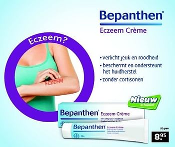 Aanbiedingen Bepanthen eczeem crème is een medisch hulpmiddel - Bepanthen - Geldig van 28/10/2014 tot 09/11/2014 bij Trekpleister