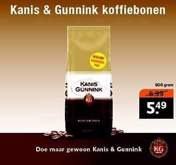 Aanbiedingen Doe maar gewoon kanis + gunnink - Kanis Gunnink - Geldig van 28/10/2014 tot 09/11/2014 bij Trekpleister