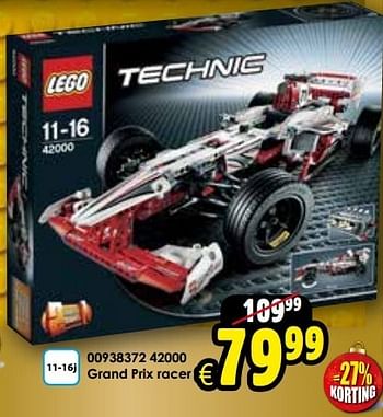 Aanbiedingen Grand prix race - Lego - Geldig van 06/12/2014 tot 14/12/2014 bij ToyChamp