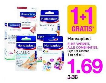 Aanbiedingen Hansaplast - Hansaplast - Geldig van 13/04/2015 tot 19/04/2015 bij da