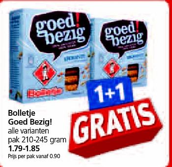 Aanbiedingen Bolletje goed bezig! - Bolletje - Geldig van 13/04/2015 tot 19/04/2015 bij Jan Linders