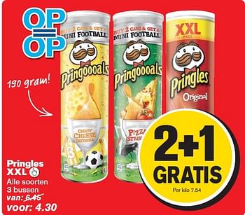 Aanbiedingen Pringles xxl  - Pringles - Geldig van 15/04/2015 tot 21/04/2015 bij Hoogvliet