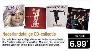 Aanbiedingen Nederlandstalige cd-collectie - Huismerk - Aldi - Geldig van 15/04/2015 tot 21/04/2015 bij Aldi