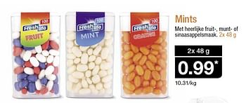 Aanbiedingen Mints - Fresh-Life - Geldig van 15/04/2015 tot 21/04/2015 bij Aldi