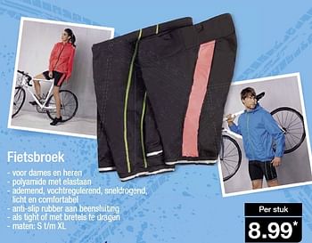 Aanbiedingen Fietsbroek - Huismerk - Aldi - Geldig van 15/04/2015 tot 21/04/2015 bij Aldi