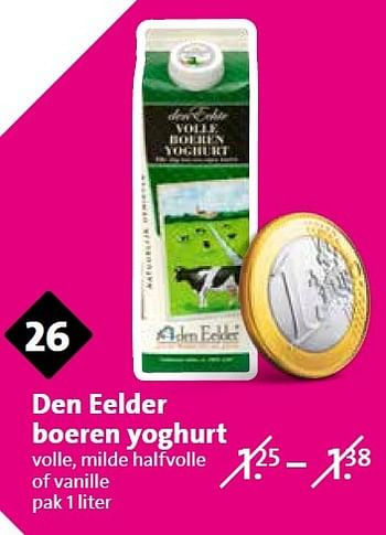 Aanbiedingen Den eelder boeren yoghurt - Den Eelder - Geldig van 15/04/2015 tot 21/04/2015 bij C1000