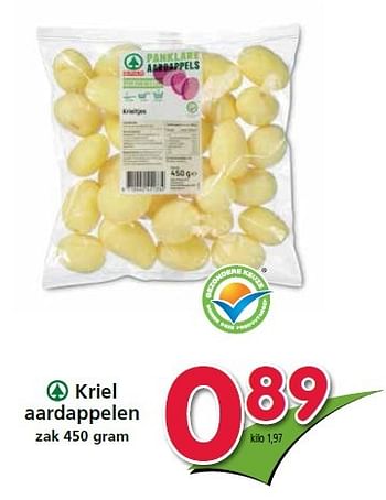Aanbiedingen Kriel aardappelen - Spar - Geldig van 16/04/2015 tot 22/04/2015 bij Attent