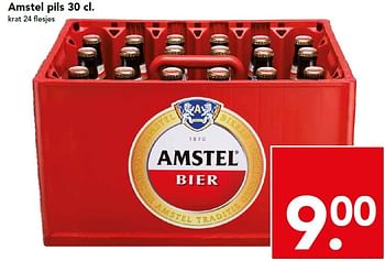 Aanbiedingen Amstel pils - Amstel - Geldig van 19/04/2015 tot 25/04/2015 bij Deen Supermarkten