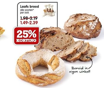 Aanbiedingen Laafs brood - Huismerk - Em-té - Geldig van 19/04/2015 tot 25/04/2015 bij Em-té