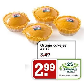 Aanbiedingen Oranje cakejes - Huismerk - Em-té - Geldig van 19/04/2015 tot 25/04/2015 bij Em-té