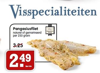 Aanbiedingen Pangasiusfilet naturel of gemarineerd - Smit Vis - Geldig van 19/04/2015 tot 25/04/2015 bij Em-té