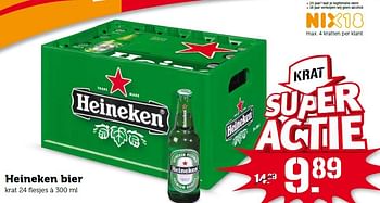 Aanbiedingen Heineken bier - Heineken - Geldig van 20/04/2015 tot 26/04/2015 bij Coop
