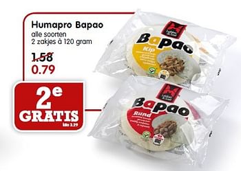 Aanbiedingen Humapro bapao - Humapro - Geldig van 26/04/2015 tot 02/05/2015 bij Em-té