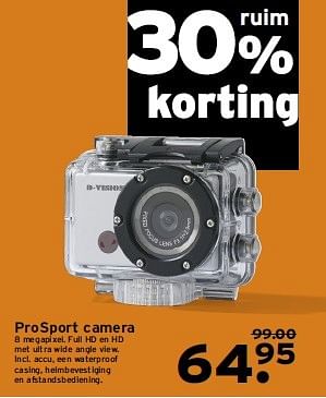 Aanbiedingen Prosport camera - Huismerk - Gamma - Geldig van 20/04/2015 tot 27/04/2015 bij Gamma