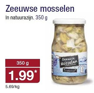 Aanbiedingen Zeeuwse mosselen - Huismerk - Aldi - Geldig van 22/04/2015 tot 28/04/2015 bij Aldi