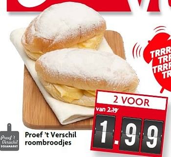 Aanbiedingen Proef `t verschil roombroodjes - Huismerk - Deka Markt - Geldig van 26/04/2015 tot 02/05/2015 bij Deka Markt