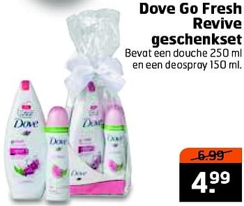 Aanbiedingen Dove go fresh revive geschenkset - Dove - Geldig van 28/04/2015 tot 02/05/2015 bij Trekpleister